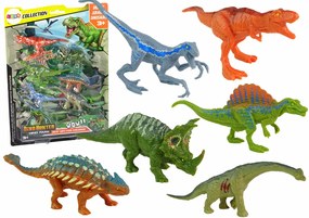 Lean Toys Sada figúrok Dinosaurov – 6ks. Farebné