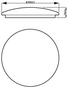 Philips - LED Stropné svietidlo MOIRE LED/20W/230V 4000K