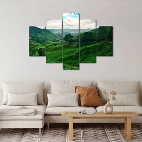 Obraz - Čajové plantáže v Malajzii (150x105 cm)
