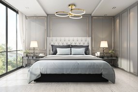 Toolight Toolight, LED stropné svietidlo + diaľkové ovládanie APP993-C, zlatá, OSW-08149