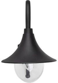 Brilliant - Vonkajšia nástenná lampa BERNA 1xE27/60W/230V IP44 čierna