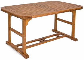 Rozkladací záhradný stôl noemi 150 - 200 x 90 cm MUZZA