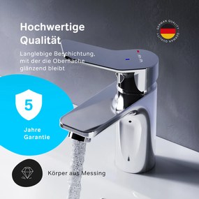 Umývadlová batéria AM.PM X-Joy FXA02800 jednopáková, chróm