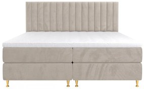 Manželská posteľ Boxspring 160 cm Rondel (fresh 01). Vlastná spoľahlivá doprava až k Vám domov. 1054092