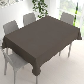 Biante Veľký dekoračný obdĺžnikový obrus BKU-113 Hnedosivý 240x280 cm
