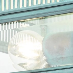 Elstead HOLBORN-F-VDG - Vonkajšie svietidlo HOLBORN 2xE27/60W/230V IP44 tyrkysové