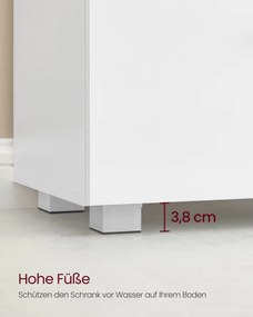 Skrinka pod umývadlo BBK520WB01