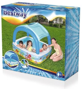 BESTWAY DETSKÝ NAFUKOVACÍ BAZÉN 147 x 147 x 122 cm - 52192