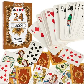 KIK MUDUKO Trefl hracie karty Classic 24 ks listy hra v Pana.
