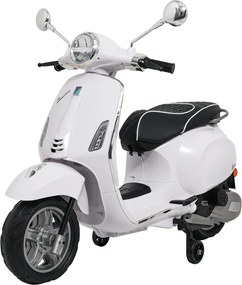 Ramiz Vespa Scooter ROMA Biela Detský motocykel