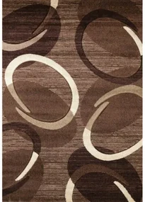 Spoltex Kusový koberec Florida 9828/02 brown, 80 x 150 cm