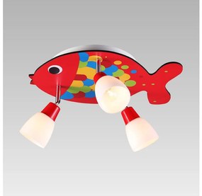 Prezent 28037 - Detské bodové svietidlo KARP 3xE14/40W/230V