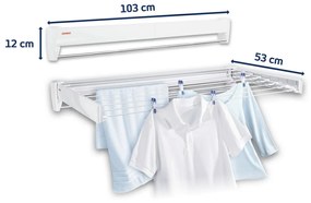 Leifheit 83100 Telegant 100 sušiak na bielizeň, biela