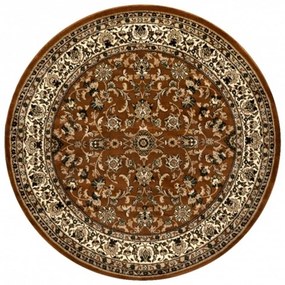 Kusový koberec Royal hnedý kruh 200cm