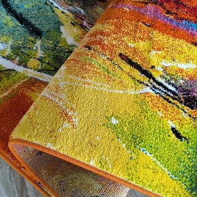 DY Farebný abstraktný koberec Picasso 12 Rozmer: 100x150 cm