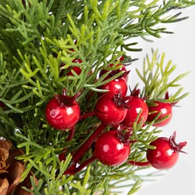 Vianočný stromček JULETRAN so šiškami 715501