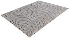 Koberec WAVE 170x240cm sivý