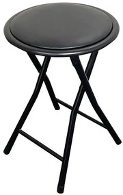 Skladacia stolička Dr-9-702 Mateo 8263 Čierna