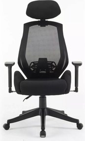 SI Q-406 M otočná stolička čierna