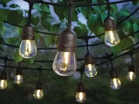 Verk 12300 LED Vonkajšia dekoračná reťaz girlanda 15 žiaroviek, IP44, 15 m