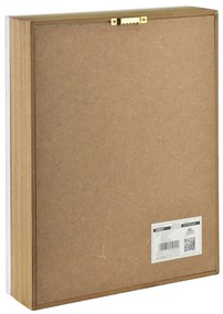 Skříňka na klíče STACY Window 28x21,5 cm bílá