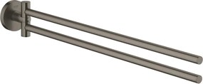 Grohe Essentials držiak uterákov kartáčovaný hard graphite G40371AL1