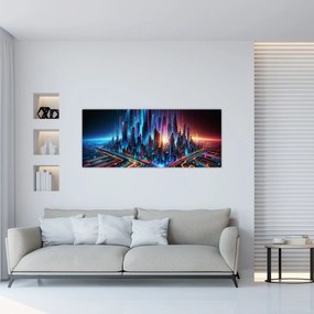 Obraz - Mesto budúcnosti (120x50 cm)