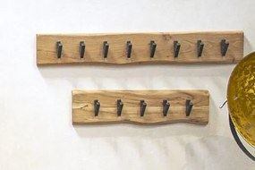 Věšiak na stenu Riviera, šírka 60 cm, masivna akácia