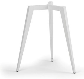 Stolová podnož VIBE, 668 x 725 mm, biela