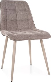 SI Elegantná stolička Brego Kashmir béžová