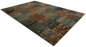 Koberec KASHQAI 4327 400 Patchwork zelený