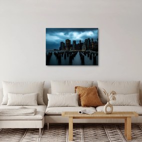 Obraz - Pohľad na mrakodrapy New Yorku (70x50 cm)