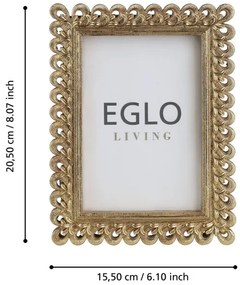 Eglo 423143 - Fotorámček ESASHI 10x15 cm zlatá