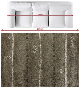 Koberec Royal jungle green 160x230cm