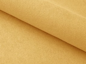 Rohová sedacia súprava Harris, žltá kari látka,ľavý roh