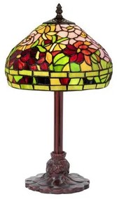 Stolná Tiffany lampa ACAMAR 36*Ø25 1*E14