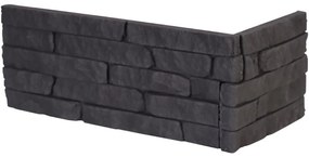 Betónový Obkladový Kameň Opal Grafitová Rohový