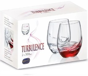 Crystalex Poháre TURBULENCE 500 ml, 2 ks