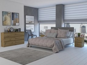 Komoda Musecalo 6 140 (dub artisan). Akcia -19%. Vlastná spoľahlivá doprava až k Vám domov. 1132819