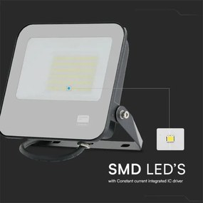 LED Reflektor SAMSUNG CHIP LED/50W/230V 4000K IP65 čierna