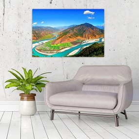 Obraz - River Yangtze (90x60 cm)