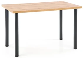 Jedálenský stôl Modex 2 Maxi, dub wotan / čierna