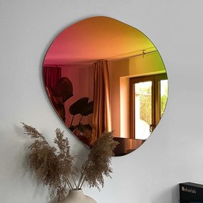 Zrkadlo Lapis Rainbow Rozmer: Ø 80 cm