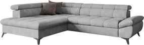 XXXLutz SEDACIA SÚPRAVA, textil, sivá Welnova - Sedačky - 000552043602