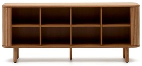 Komoda v dekore jaseňa s posuvnými dverami v prírodnej farbe 180x75,5x40 cm Mailen – Kave Home