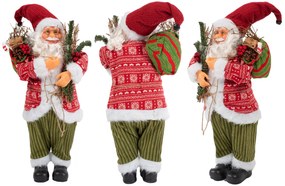 Tutumi Tutumi, vianočná figúrka Santa Clausa XL 87cm KL-21X39, viacfarebné, CHR-06980