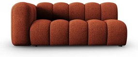 Modul pohovky v tehlovej farbe (ľavý roh) Lupine – Micadoni Home