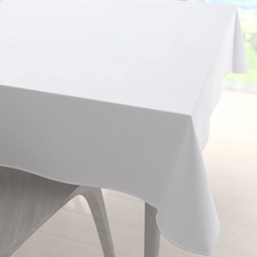 Biante Teflónový štvorcový obrus TF-068 Biely bez vzoru 120x120 cm