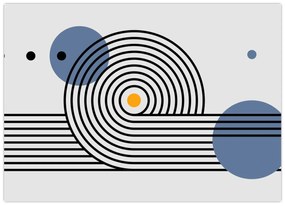 Obraz - Minimalistická abstrakcia N⁰1 (70x50 cm)