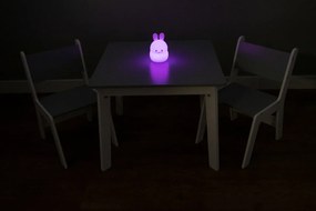 Ourbaby - Detský stolček a stoličky - šedo-biela Grey &amp; White